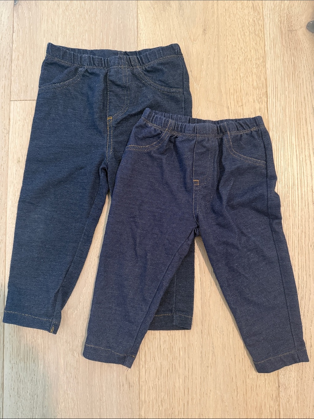 Carter's Navy Pull-On Jegging Leggings Duo